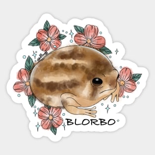 Blorbo frog Sticker